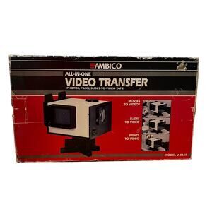 Ambico V-0651 All In One Video Transfer Films Slides Photos Video VHS System